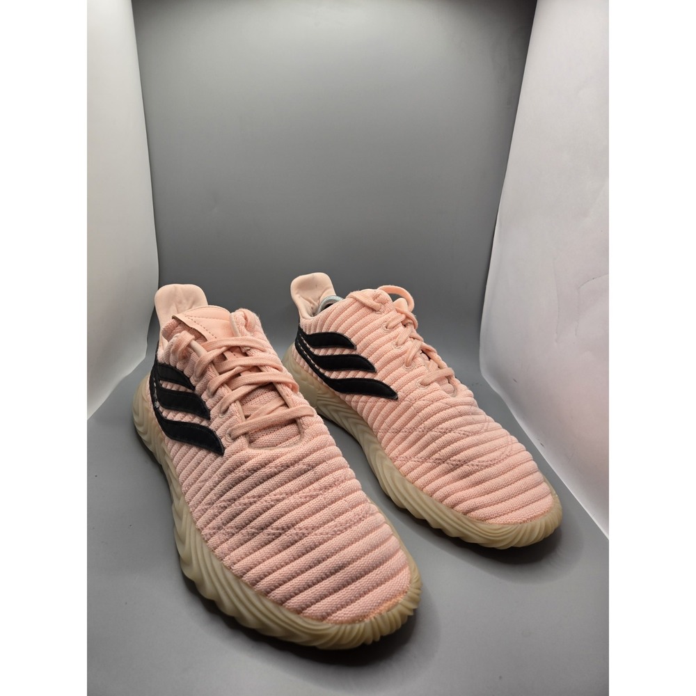 Adidas Sobakov Aero Pink Gum Running Shoes B41939 Men's Size 11 Textured Low Top